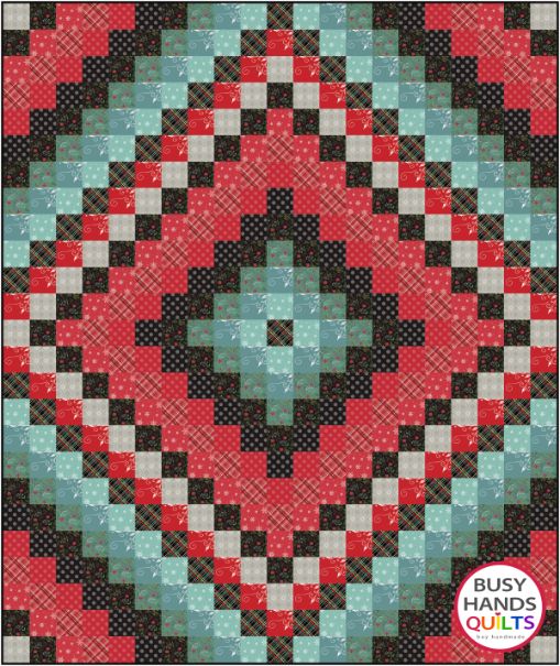 Around the World Quilt Pattern PDF DOWNLOAD Busy Hands Quilts $12.99