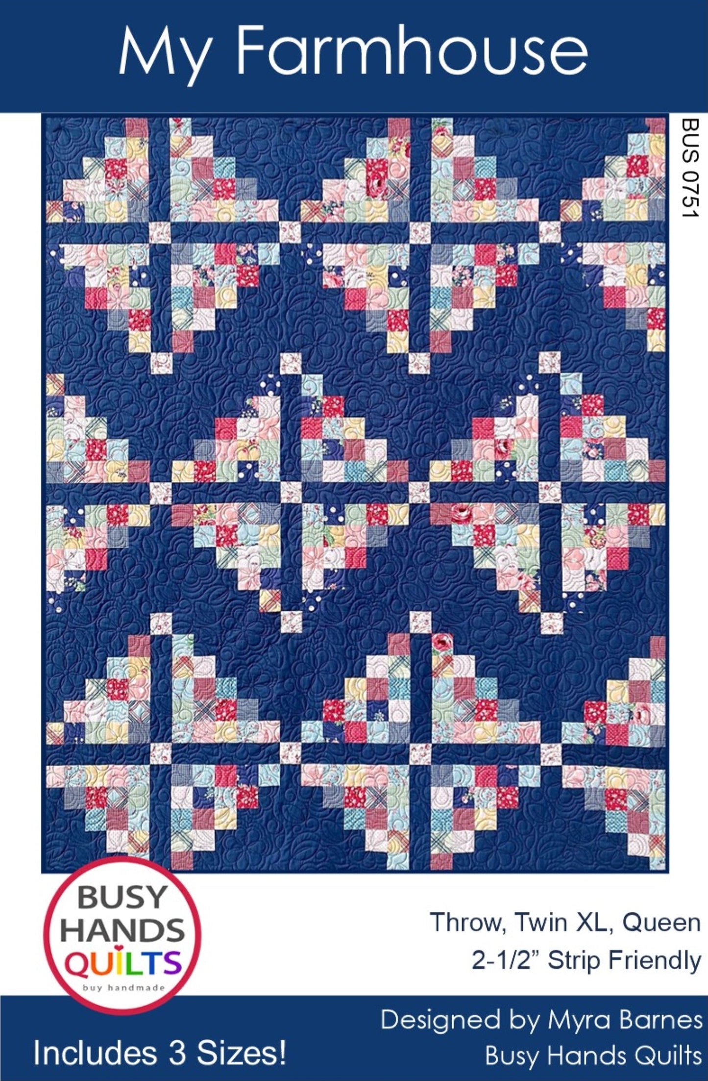 My Farmhouse Quilt Pattern PDF DOWNLOAD Busy Hands Quilts $12.99