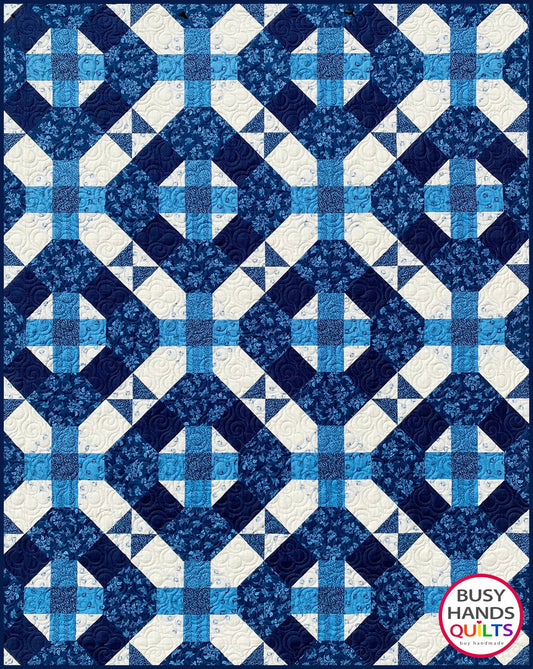 Nantucket Quilt Pattern PDF DOWNLOAD Busy Hands Quilts $12.99