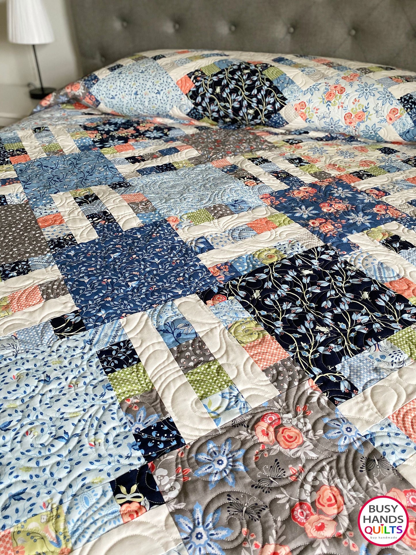 Home Awaits Quilt Pattern PRINTED Busy Hands Quilts {$price}