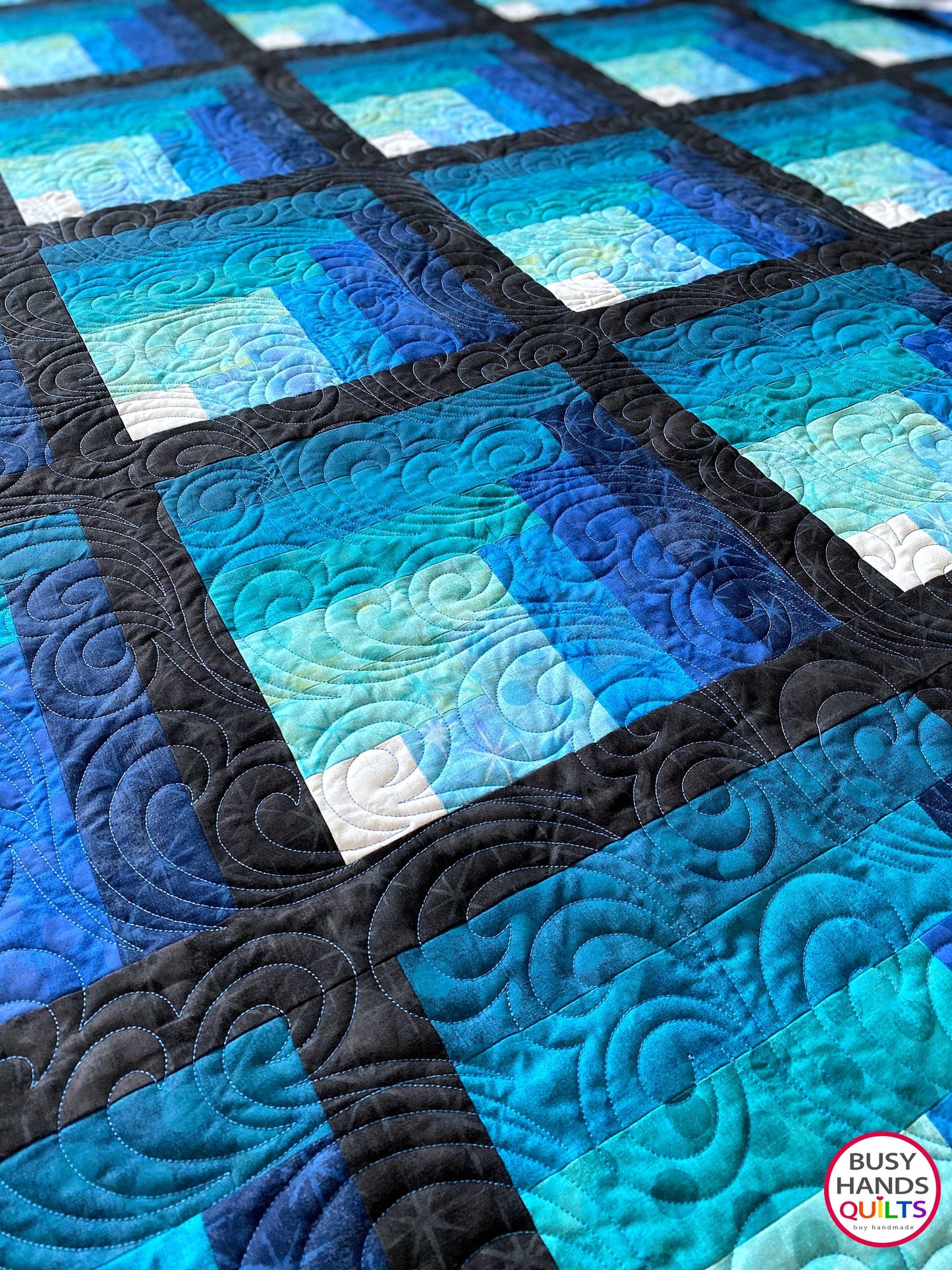 Waterfall Quilt Pattern PDF DOWNLOAD Busy Hands Quilts $12.99