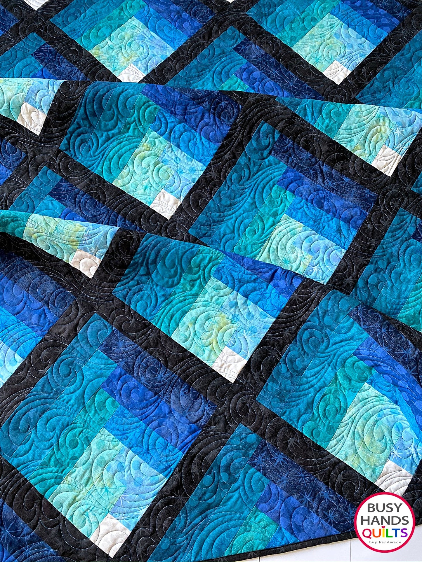 Waterfall Quilt Pattern PDF DOWNLOAD Busy Hands Quilts $12.99