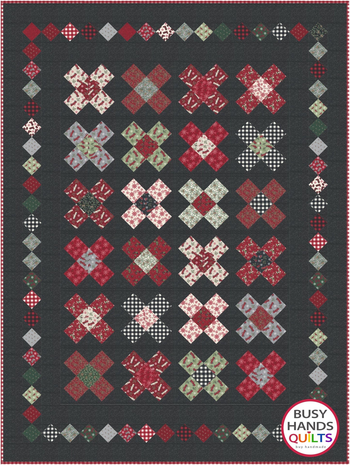 Belle Quilt Pattern PDF DOWNLOAD Busy Hands Quilts $12.99