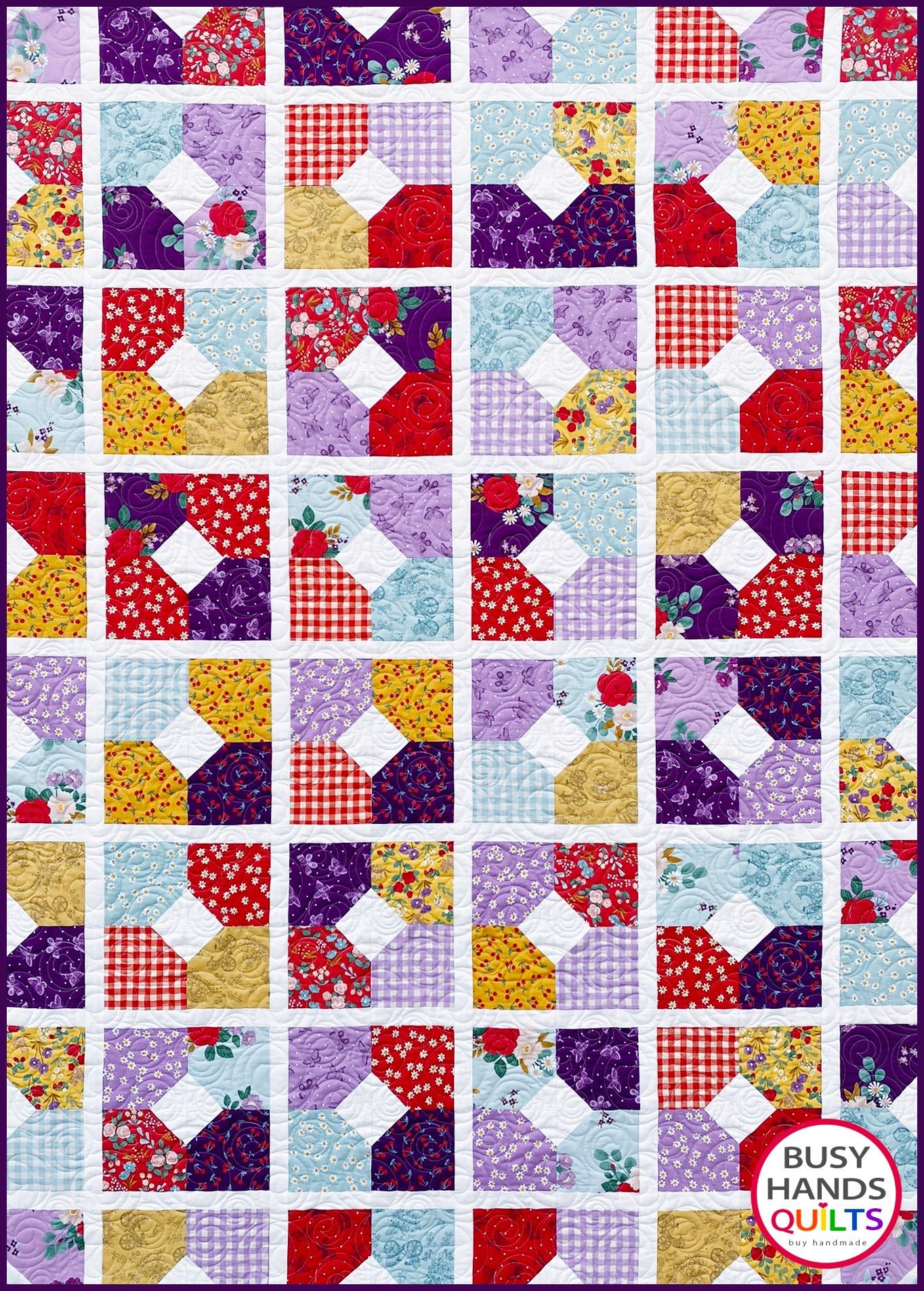 Cottage Love Quilt Pattern PDF DOWNLOAD