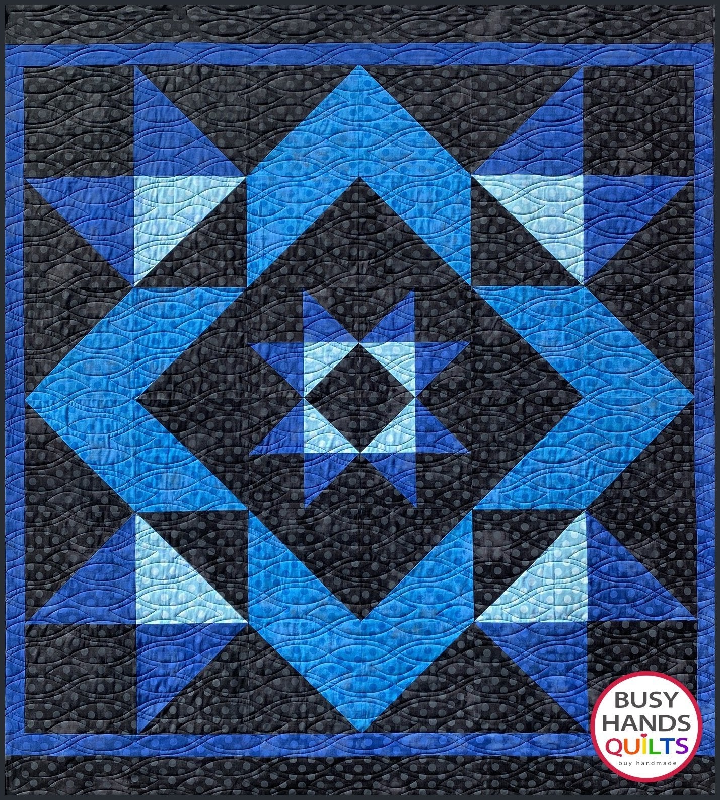 Giant Star Quilt Pattern PDF DOWNLOAD Busy Hands Quilts $12.99