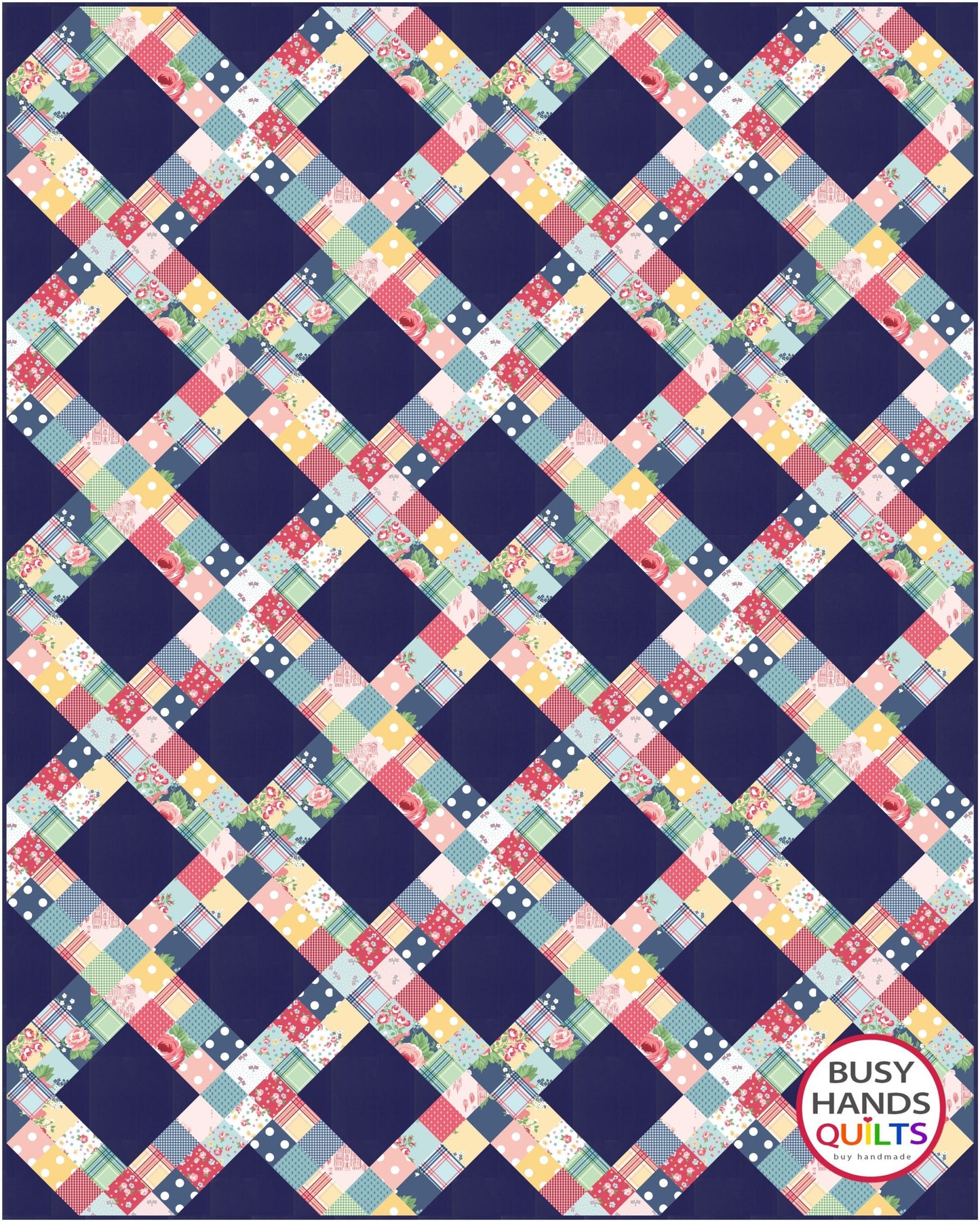 Hand Picked Quilt Pattern PRINTED Busy Hands Quilts {$price}