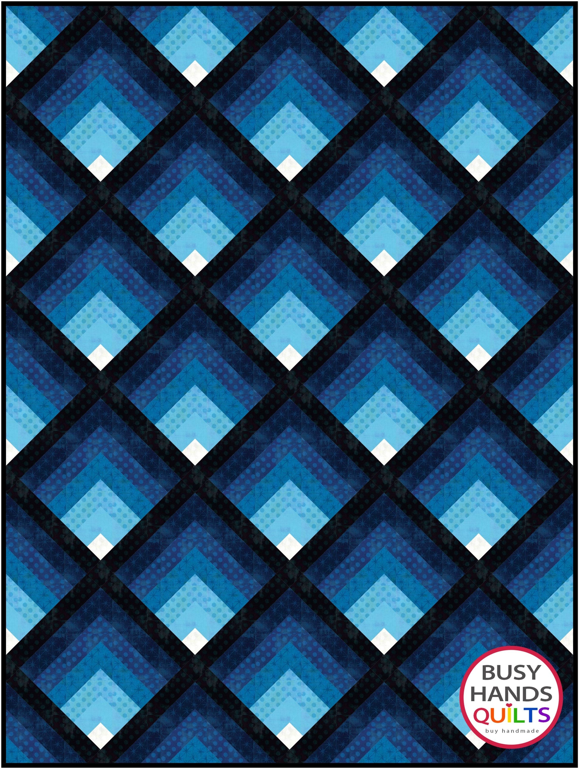 Waterfall II Quilt Pattern PRINTED Busy Hands Quilts {$price}