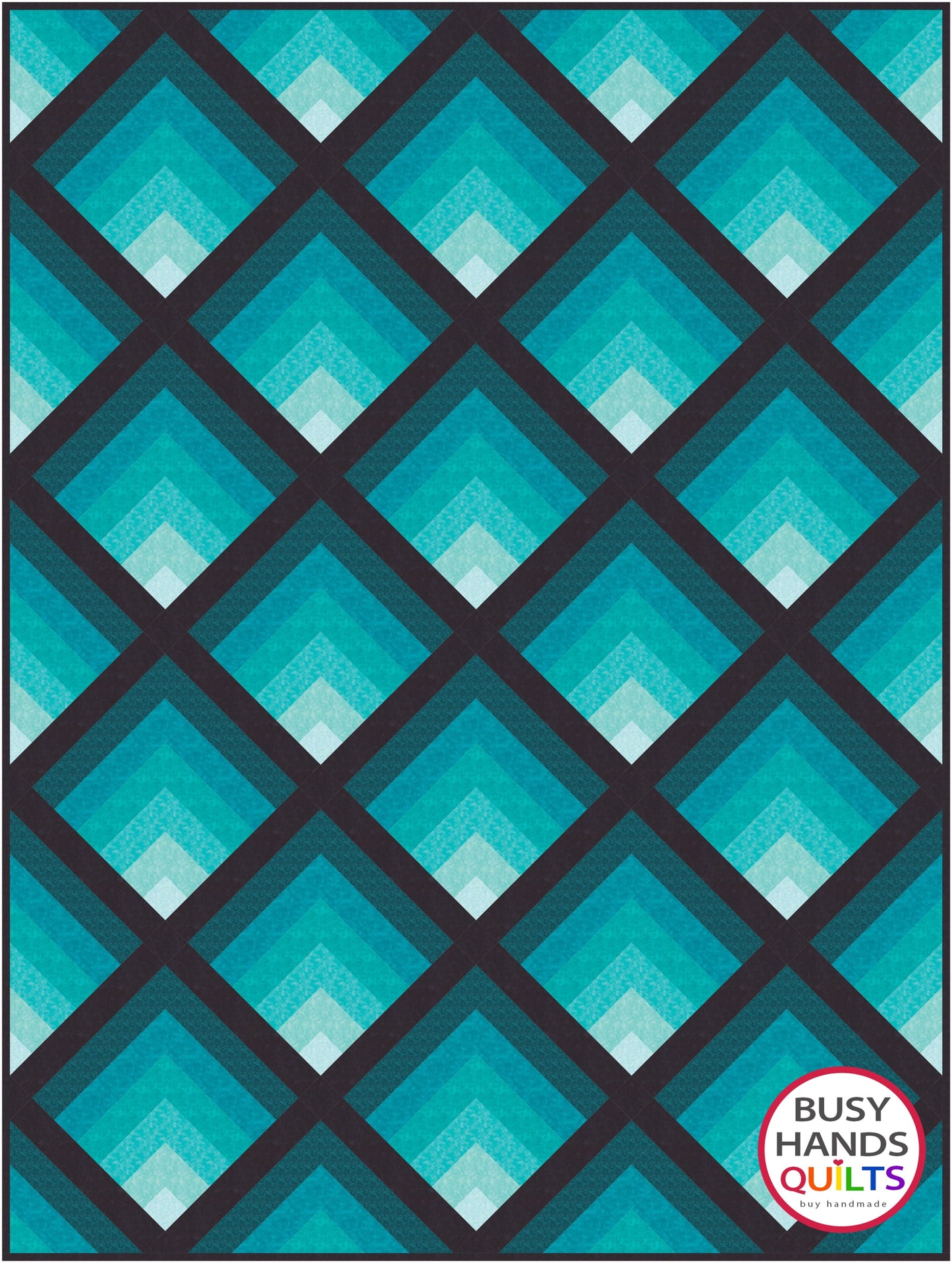 Waterfall II Quilt Pattern PRINTED Busy Hands Quilts {$price}