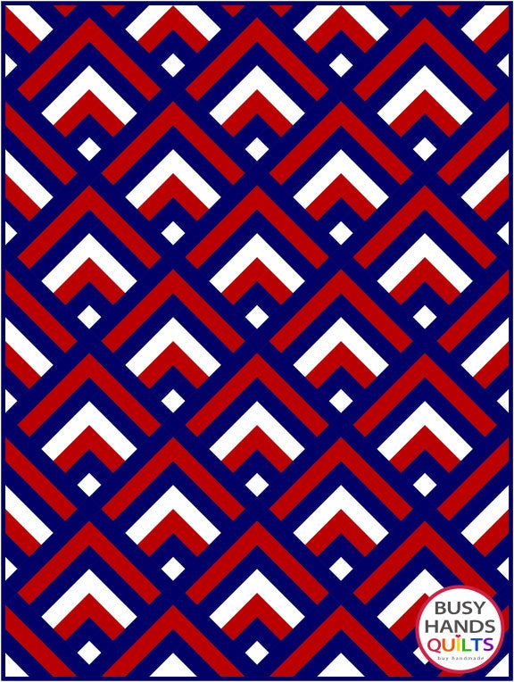 Waterfall II Quilt Pattern PDF DOWNLOAD Busy Hands Quilts $12.99