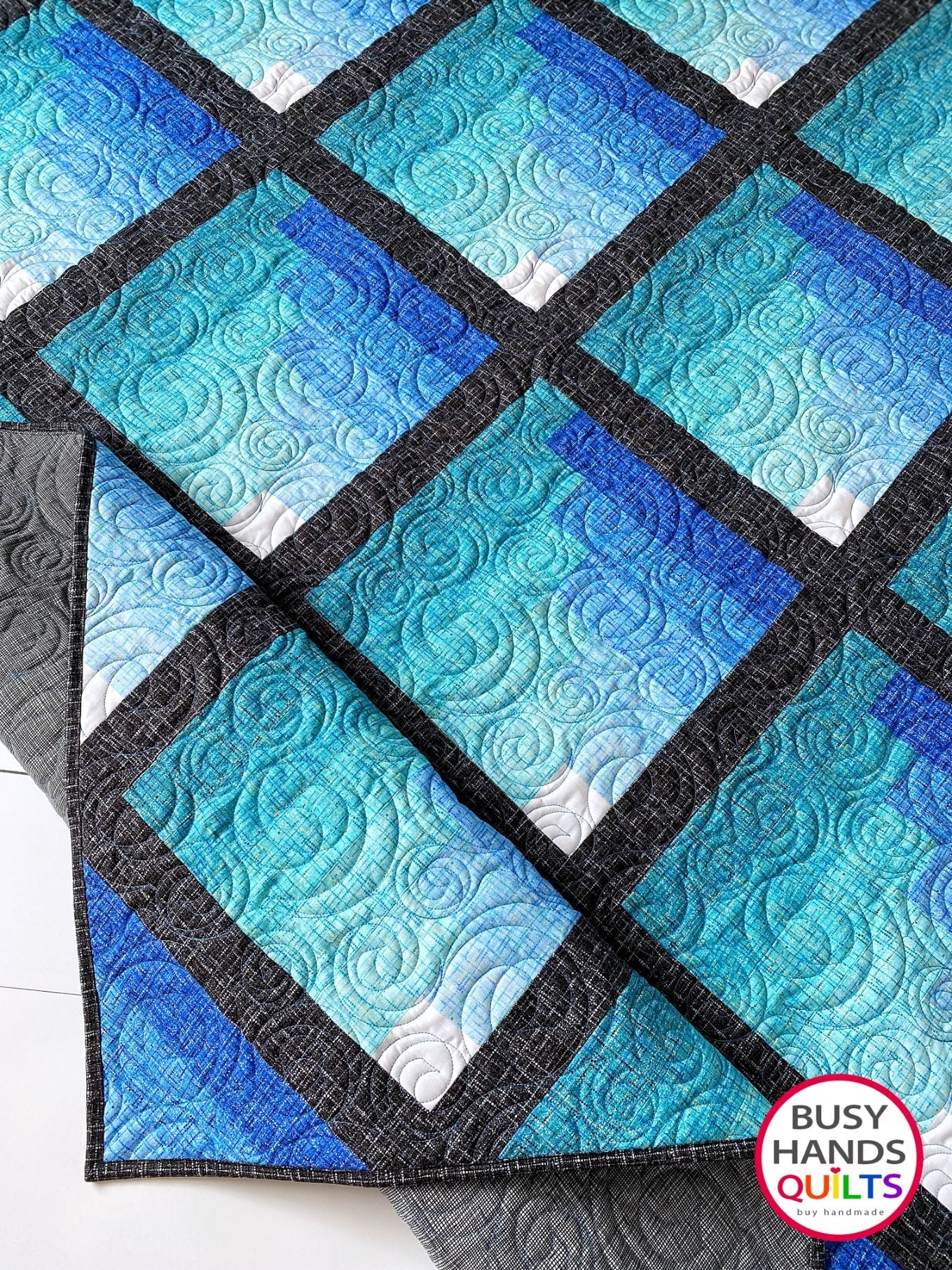 Waterfall Quilt Pattern PRINTED Busy Hands Quilts {$price}