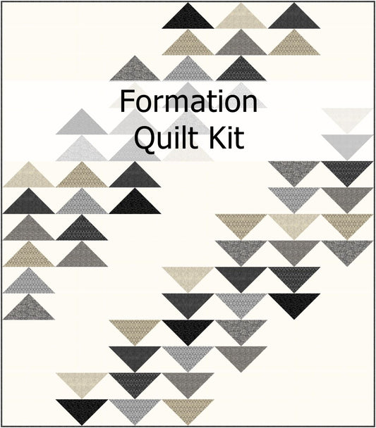 Formation Throw Quilt Kit in Sanctuary