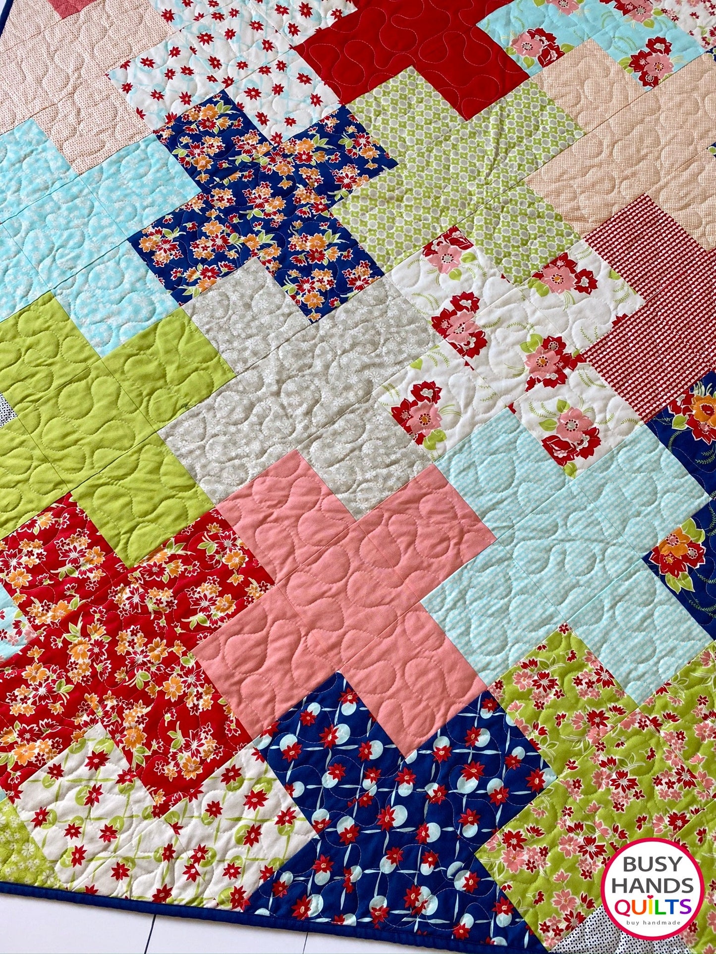 Love Multiplied Quilt Pattern PDF DOWNLOAD Busy Hands Quilts $12.99
