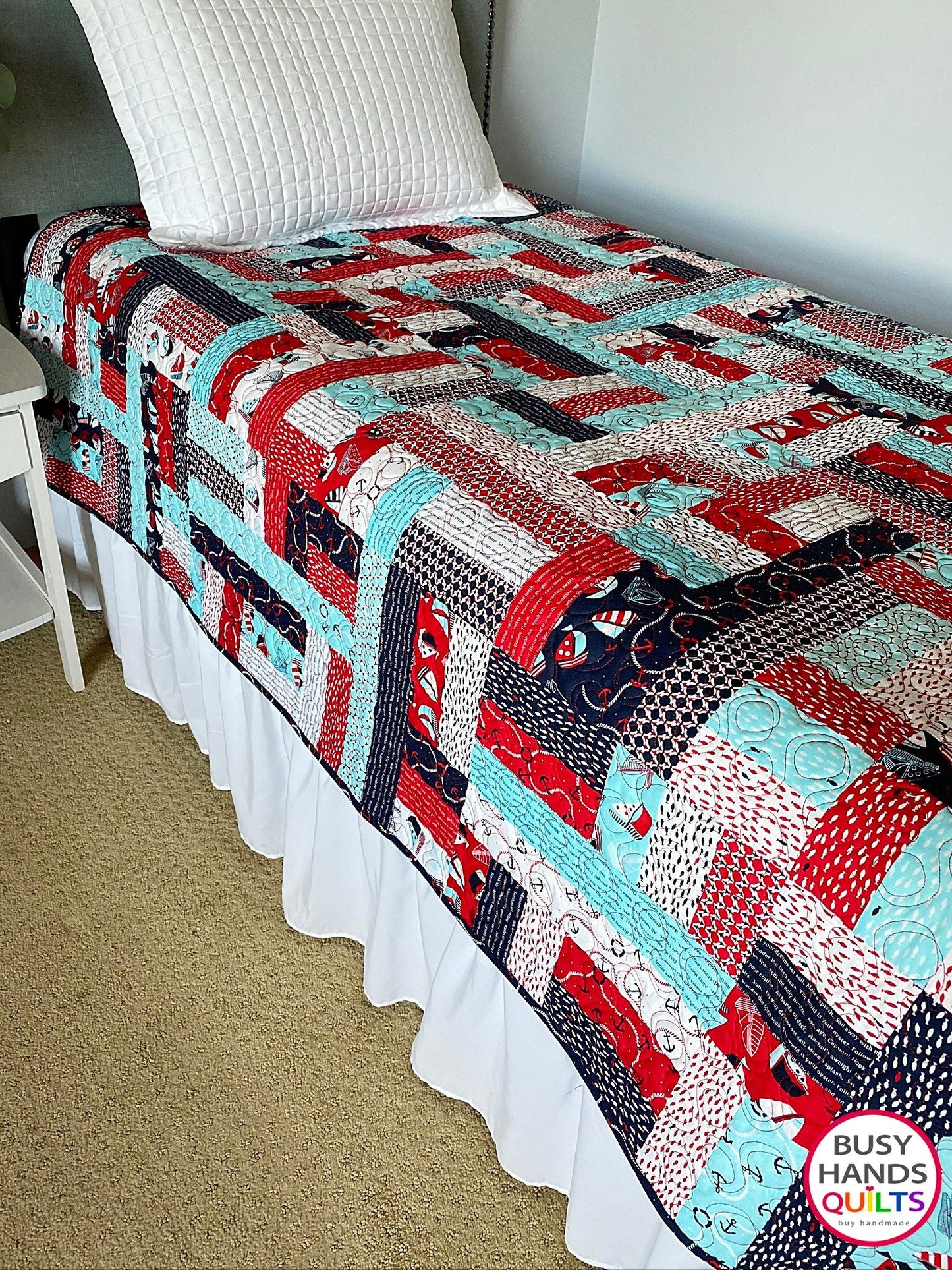 Scrappy Patches Quilt Pattern PDF DOWNLOAD Busy Hands Quilts $12.99