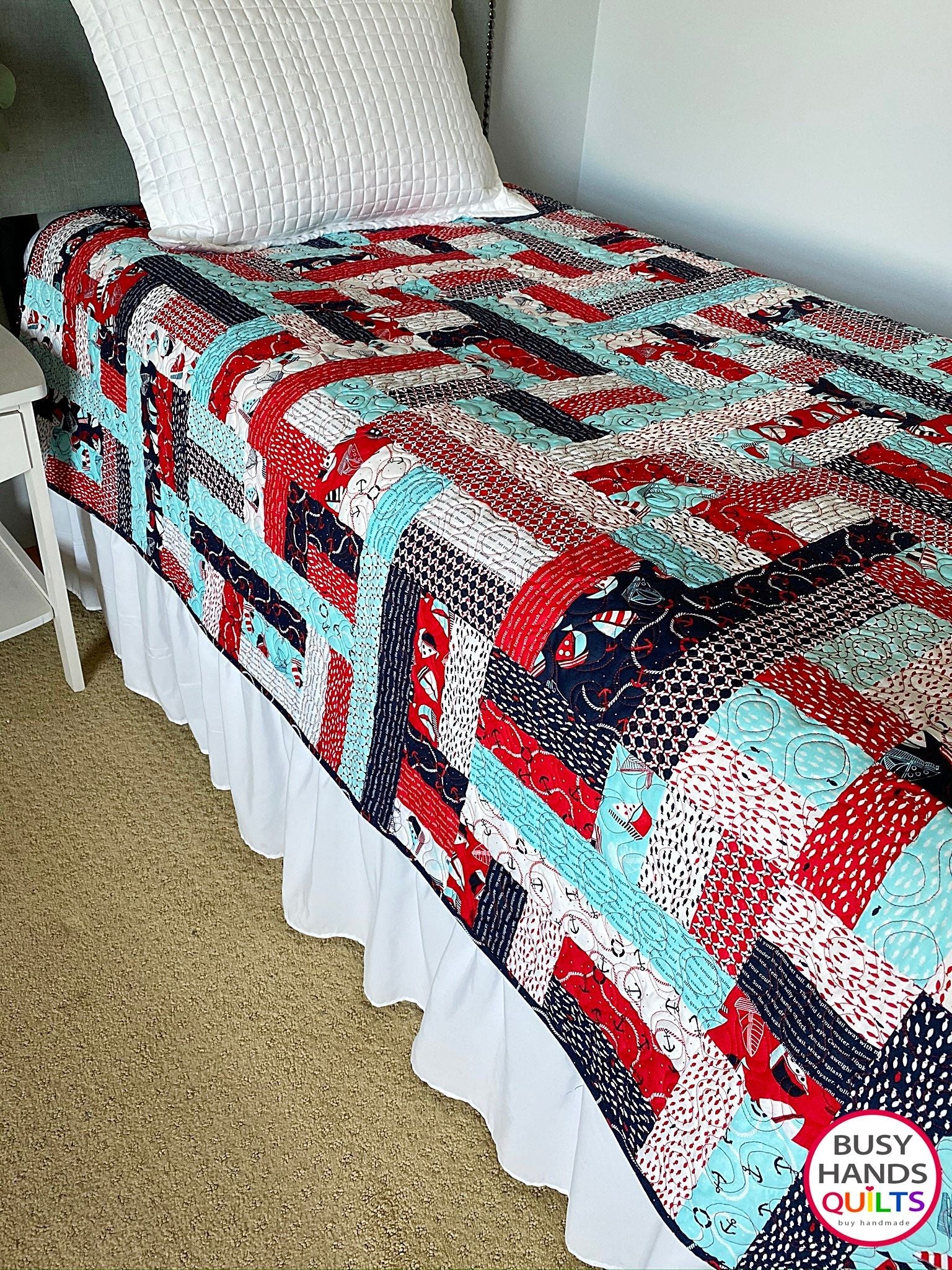Scrappy Patches Quilt Pattern PDF DOWNLOAD Busy Hands Quilts $12.99
