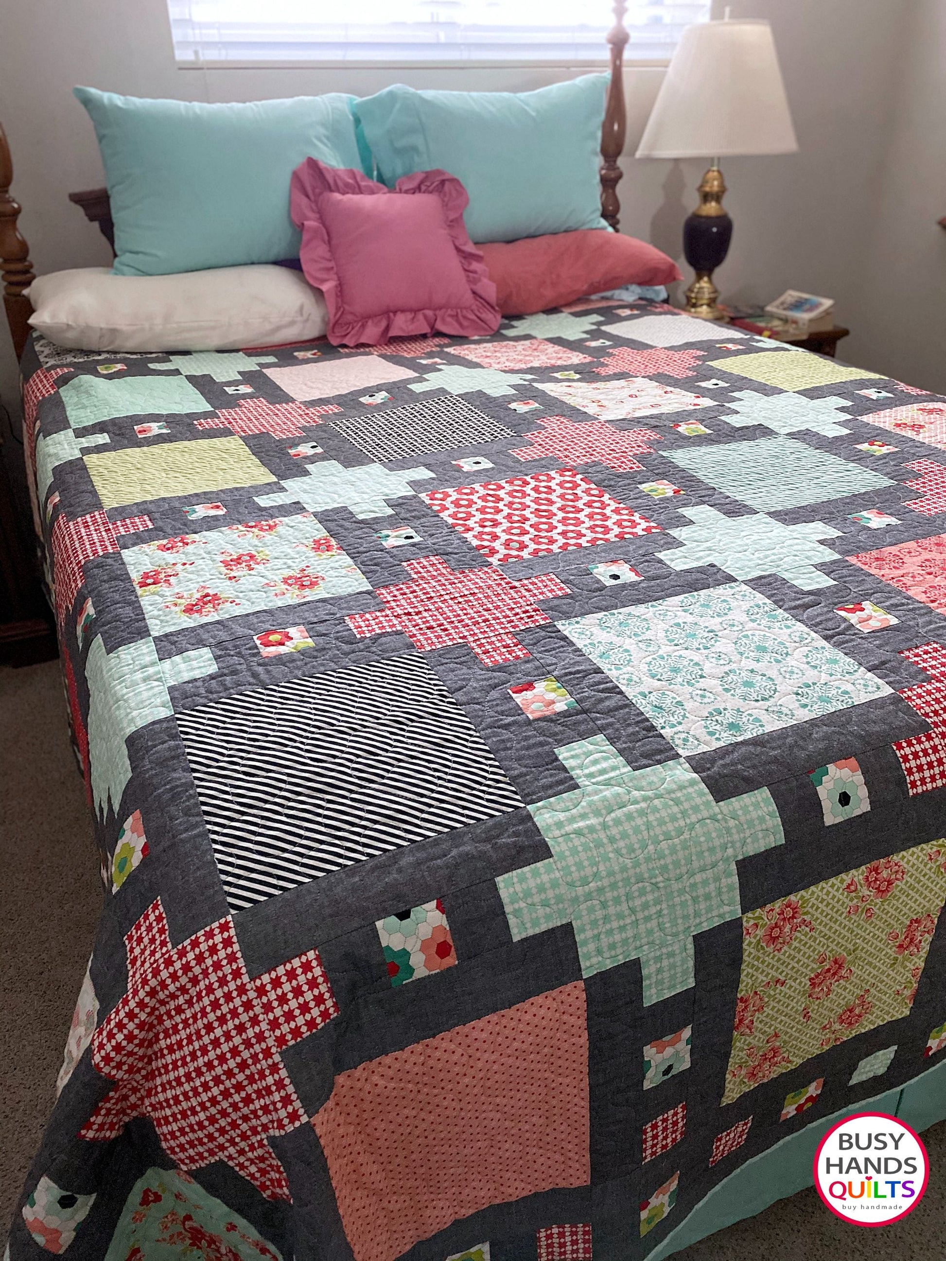 Castle Dreams Quilt Pattern PDF DOWNLOAD Busy Hands Quilts $12.99