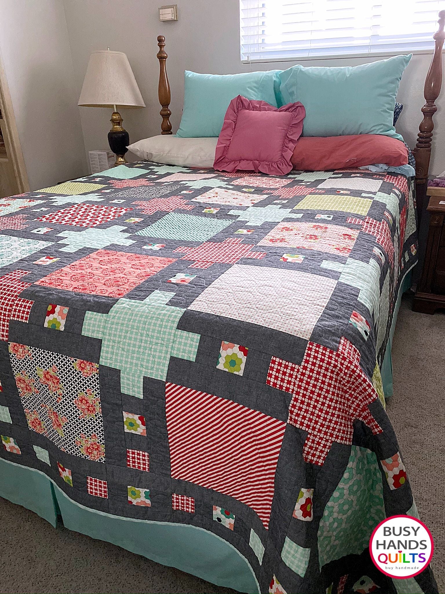 Castle Dreams Quilt Pattern PDF DOWNLOAD Busy Hands Quilts $12.99