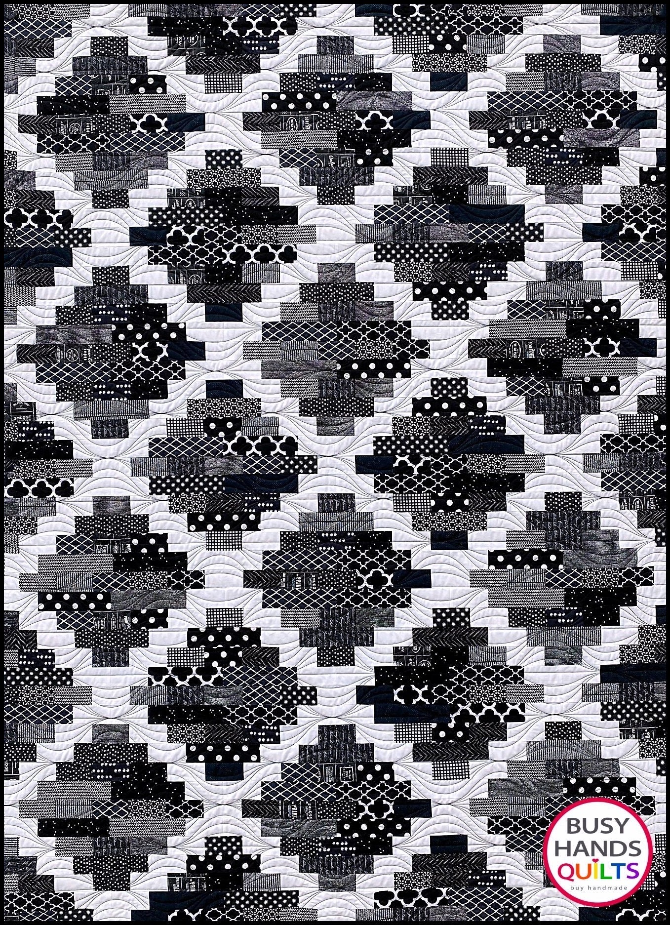 Hampton Court Quilt Pattern PRINTED Busy Hands Quilts {$price}