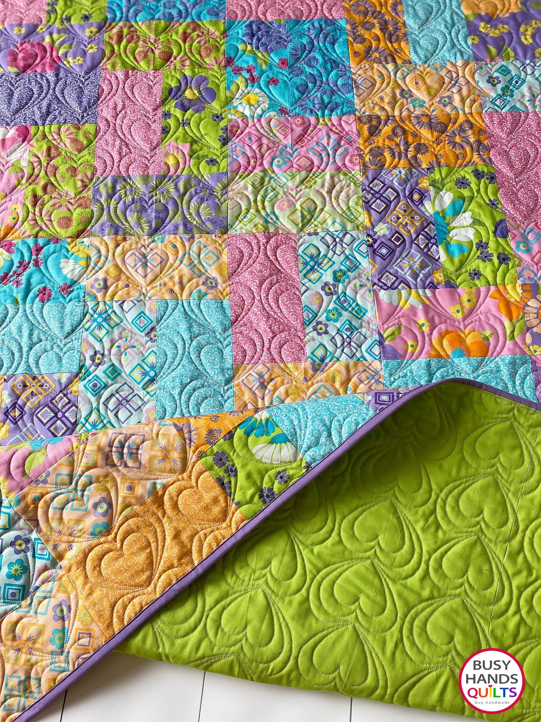 Oh Happy Day Quilt Pattern PDF DOWNLOAD Busy Hands Quilts $12.99