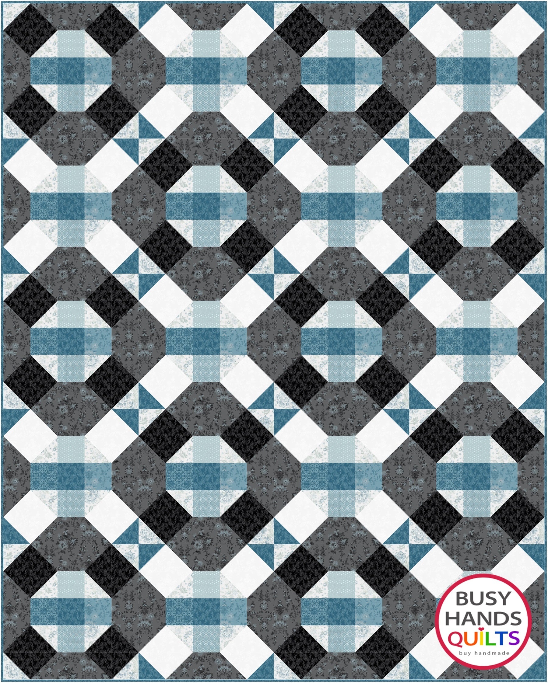 Nantucket Quilt Pattern PDF DOWNLOAD Busy Hands Quilts $12.99