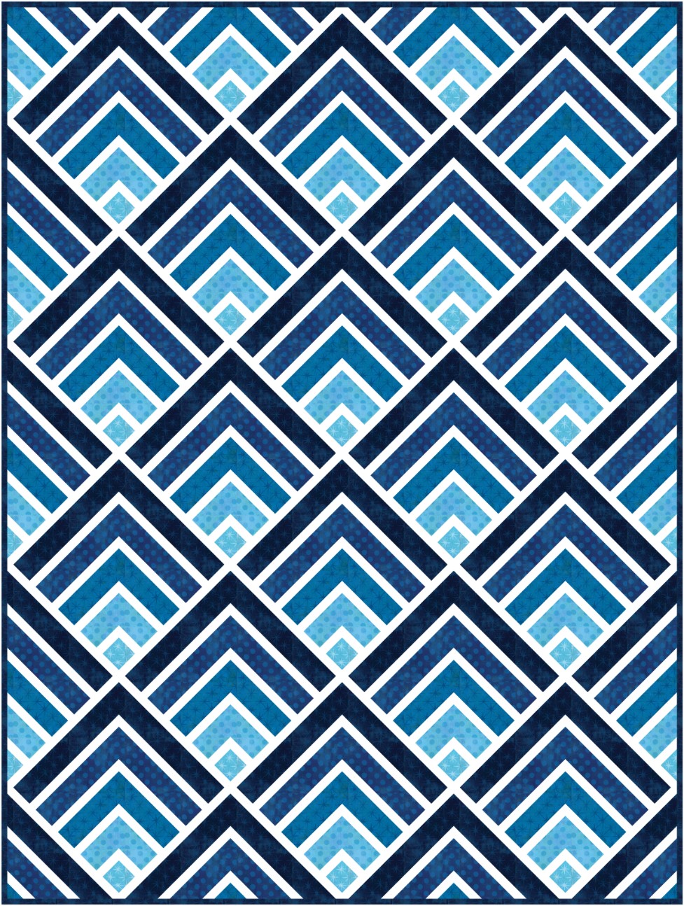 Mountain Peaks Quilt Pattern PRINTED Busy Hands Quilts {$price}