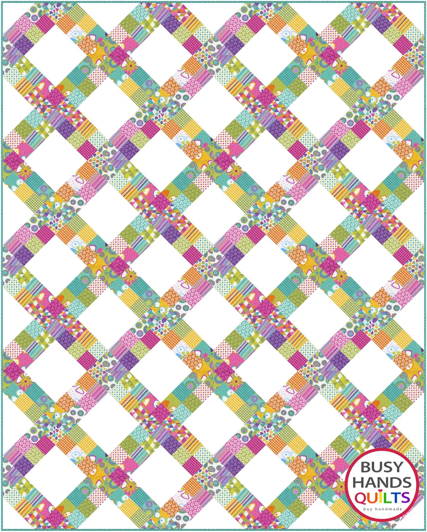 Hand Picked Quilt Pattern PDF DOWNLOAD Busy Hands Quilts $12.99