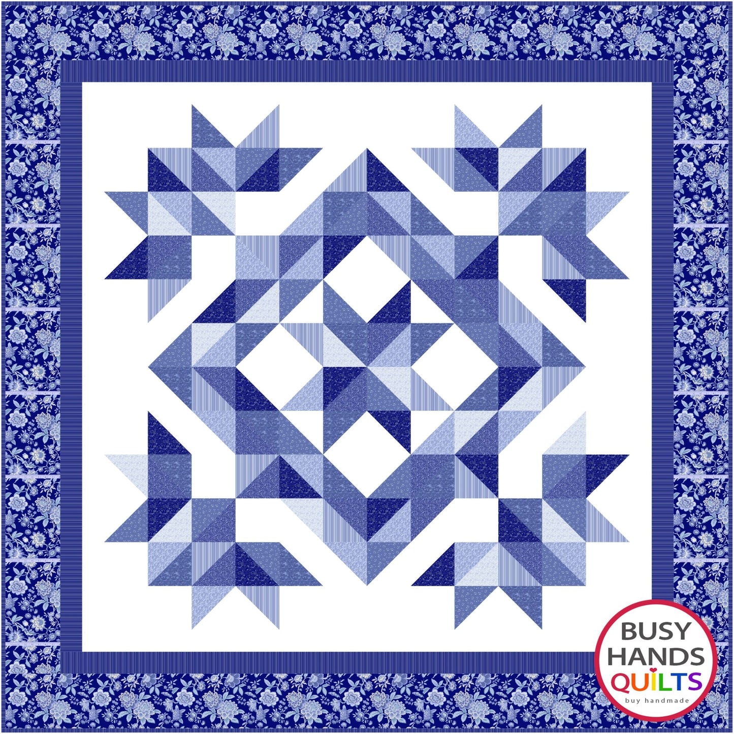 Whimsical Quilt Pattern PDF DOWNLOAD Busy Hands Quilts $12.99