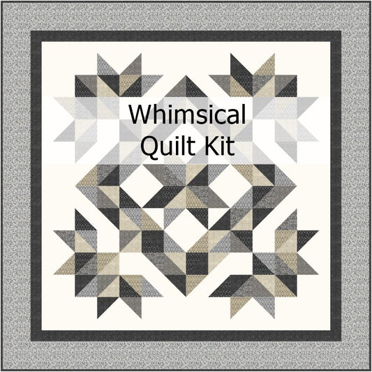 Whimsical Throw Quilt Kit in Sanctuary