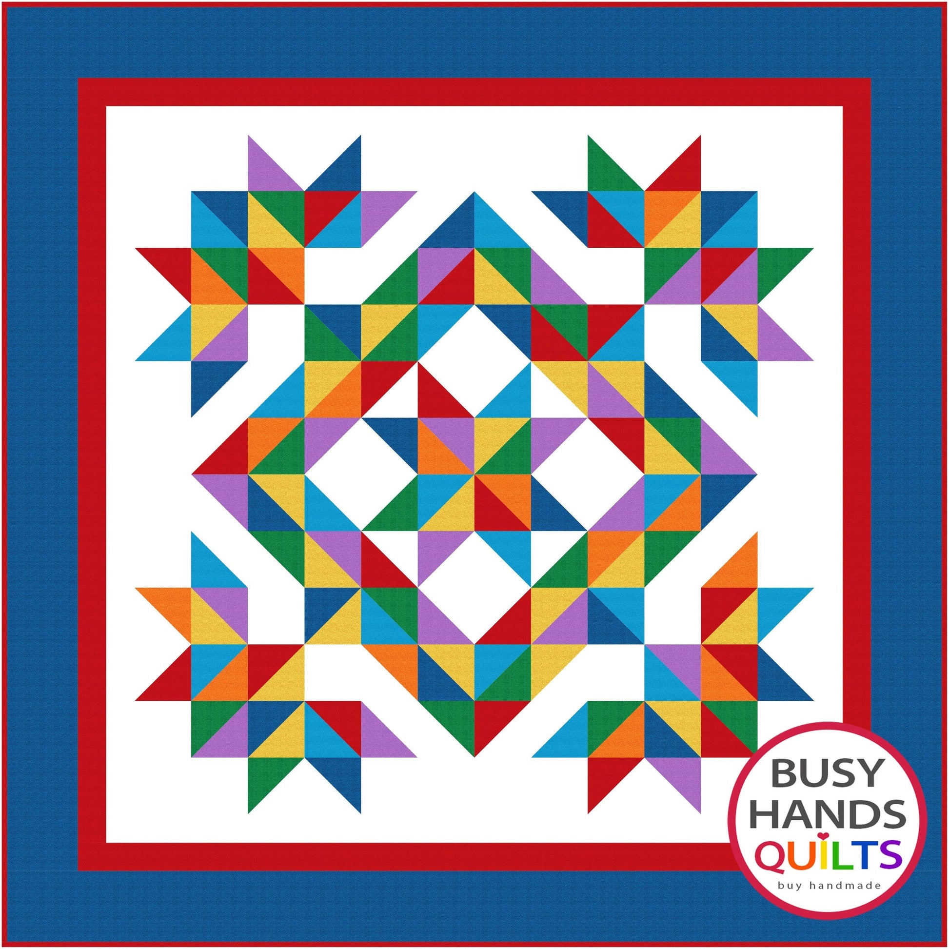 Whimsical Quilt Pattern PDF DOWNLOAD Busy Hands Quilts $12.99