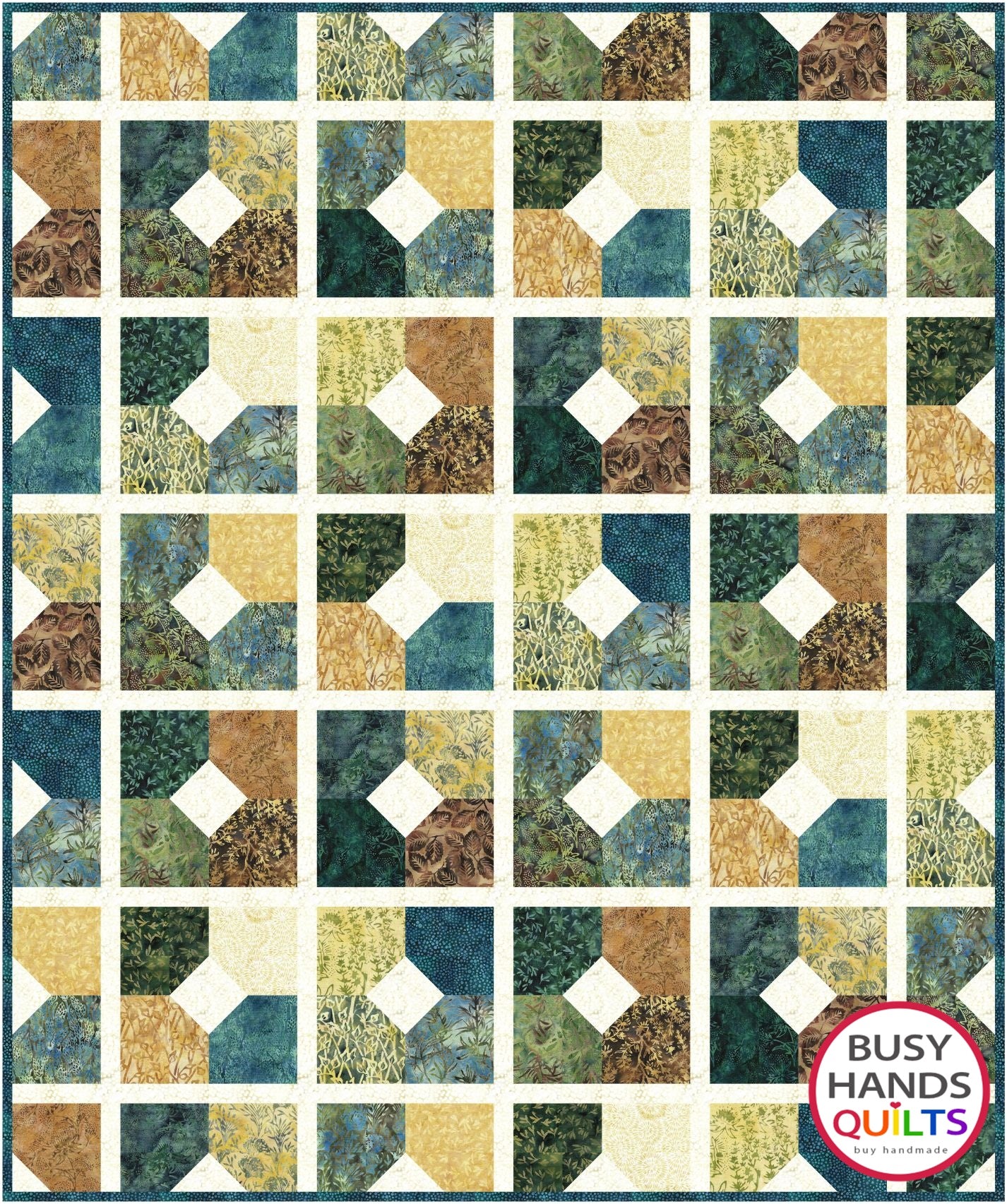 Cottage Love Quilt Pattern PDF DOWNLOAD