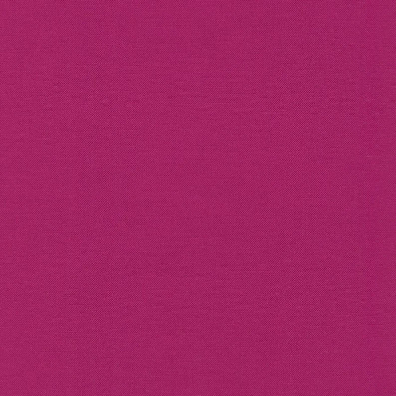 By the Yard - Kona Cotton Solid in Cerise #540