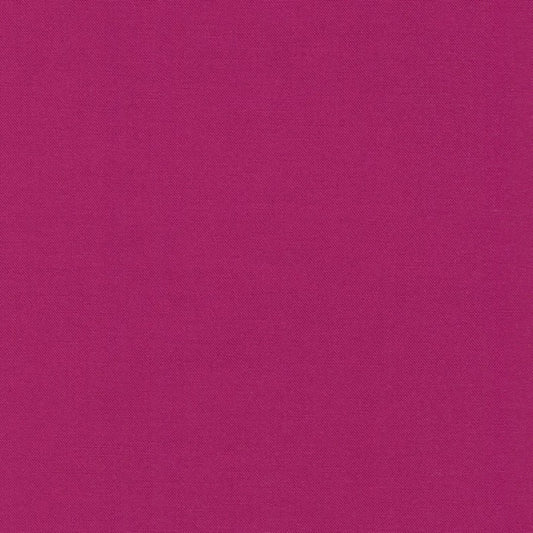 By the Yard - Kona Cotton Solid in Cerise #540