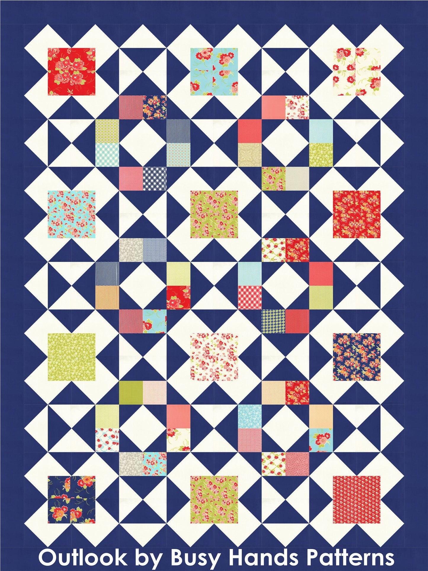 Outlook Quilt Pattern PDF DOWNLOAD Busy Hands Quilts $12.99