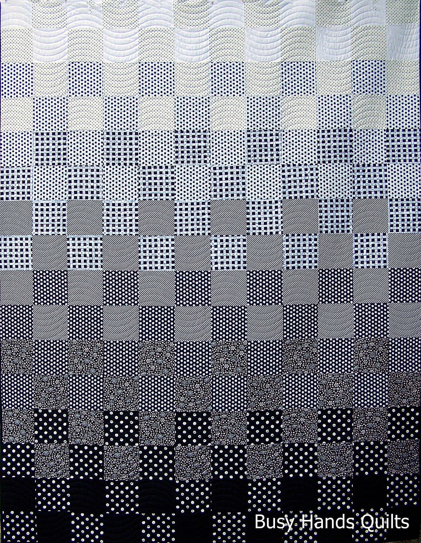 Pixelation Quilt Pattern PRINTED Busy Hands Quilts {$price}