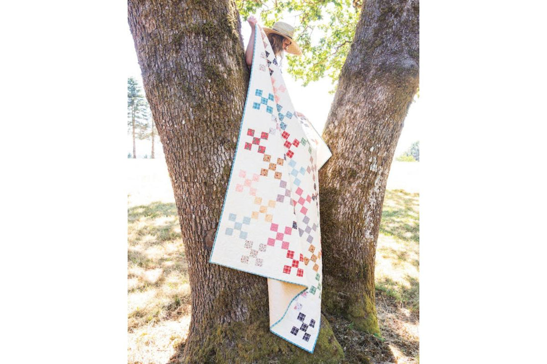 Primrose Throw Quilt Kit in Butterfly Sonata!