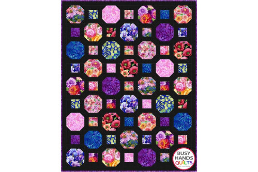 Rolling Around Quilt in Blissful Blooms!