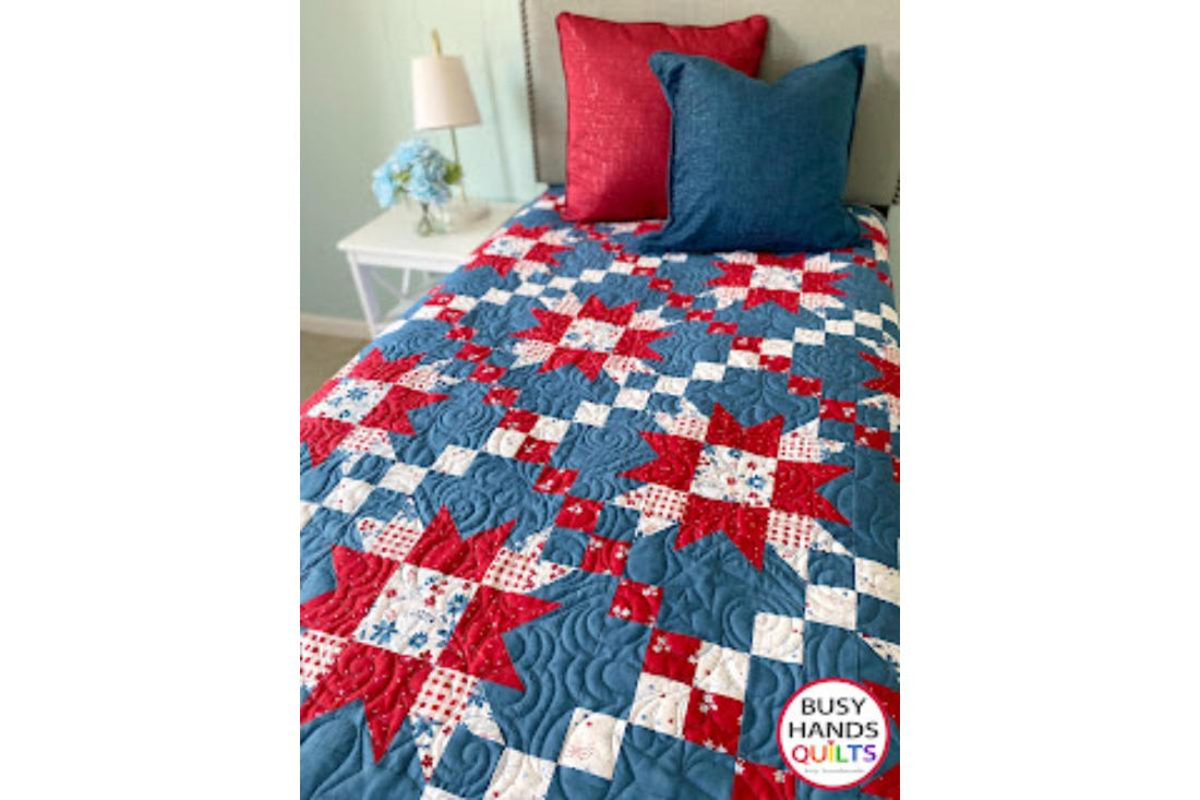 Shooting Stars Quilt Pattern Updated - 4 New Sizes!