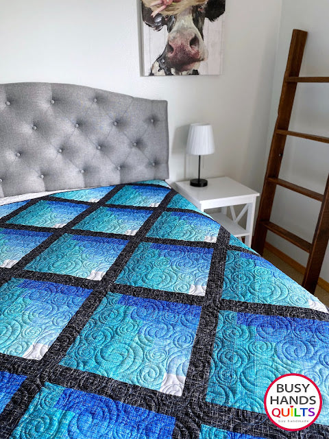 Waterfall Quilt Kits in Throw and Queen Sizes!
