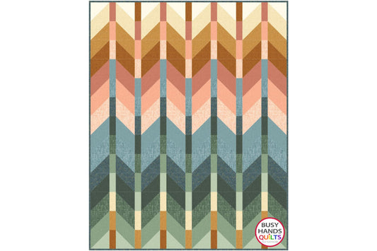Ombre Mountains Mockup in Painted Desert by Connecting Threads