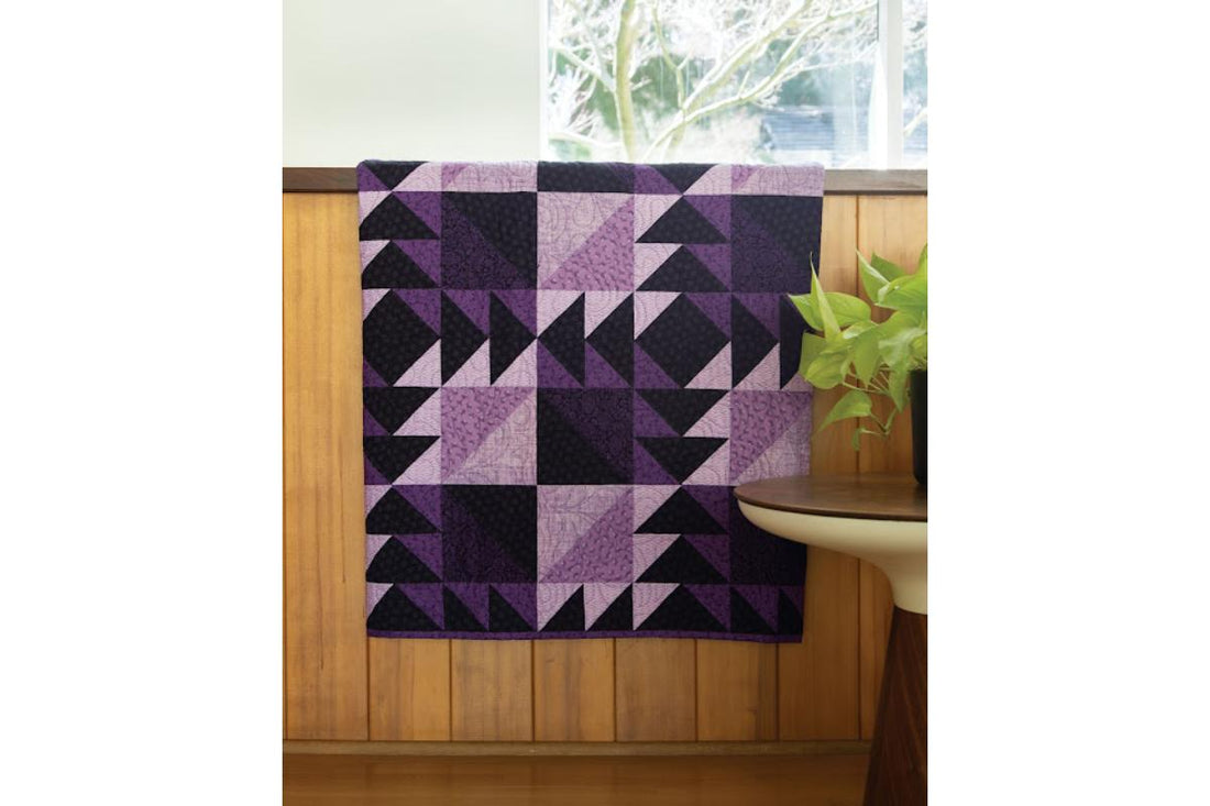 Annabelle Throw Quilt Kit in Vivienne fabric