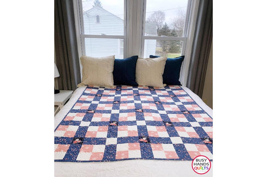 Crisscross Quilt Pattern - a Throw Quilt  Moonchild