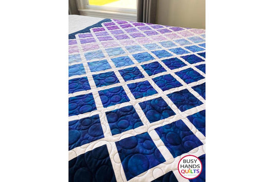 Gradient Quilt Pattern - a Lap in Watercolors