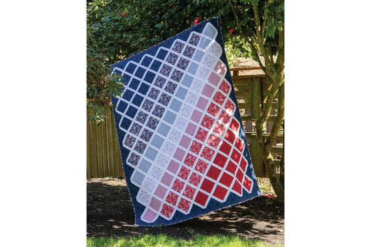 Gradient Throw Quilt Kit in Summer Jubilee