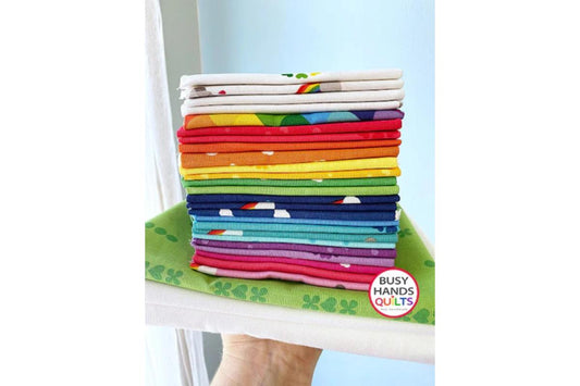 Hand Picked Rainbow Baby Quilt + Quilt Kits!