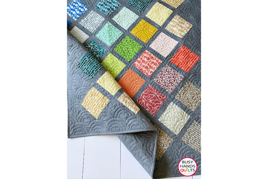 Make It Scrappy Baby Quilt in Reef by Elizabeth Hartman!