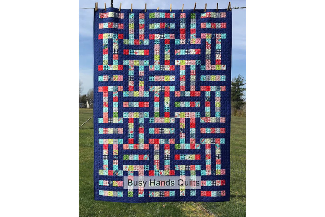 Family Ties Quilt Pattern in 6 Sizes from Lap to King!