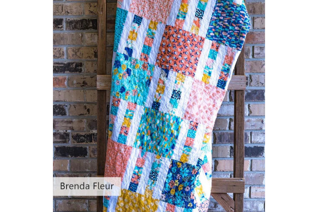 Picket Fence Quilt by Brenda!