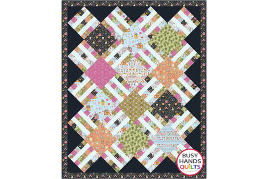 Home Awaits Quilt Pattern in Home Sweet Home Fabrics by Free Spirit!