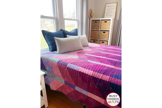 Ombre Mountains Quilt in Moda Grunge