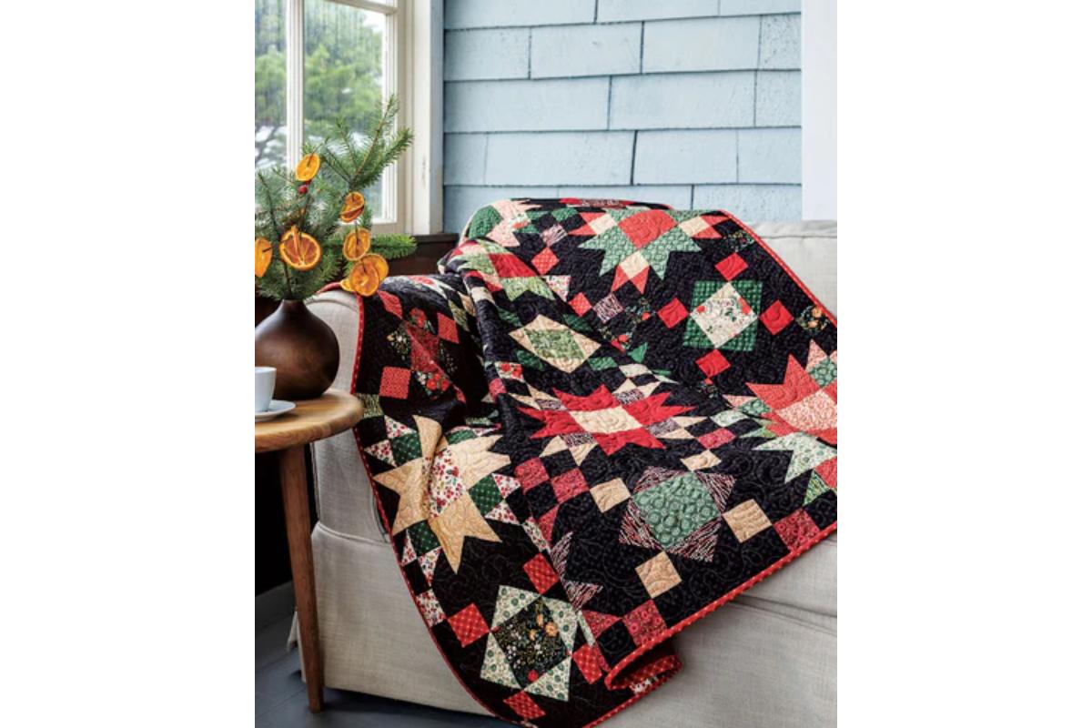 Summer on the Porch Throw Quilt Kits in Evening Stroll – Busy Hands Quilts