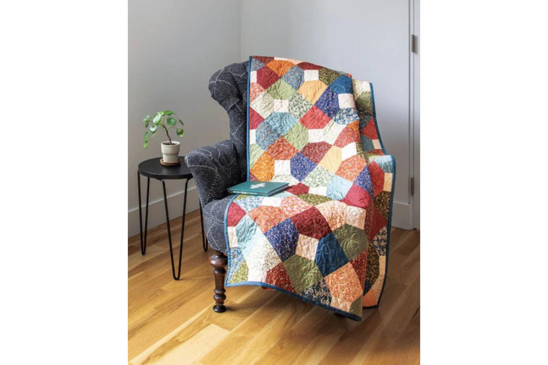 Sweetness Throw Quilt Kit in Sweetwater Ridge